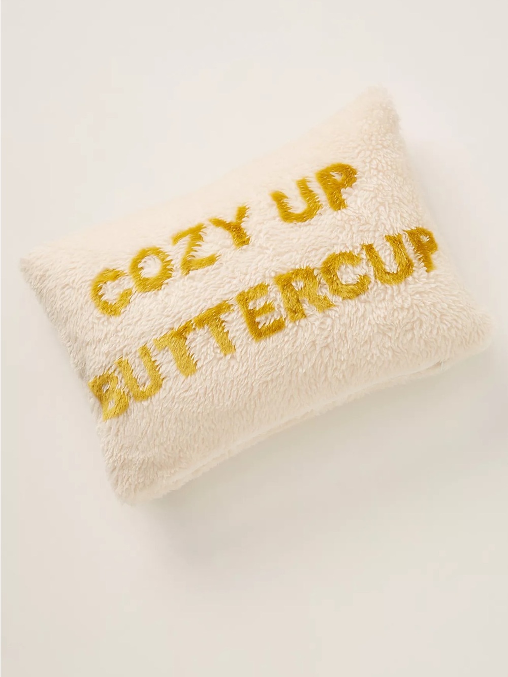 Anthro Cozy Up Buttercup Pillow